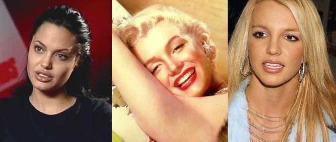 ANGELINA MARILYN Y BRITNEY